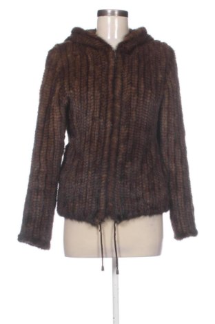 Palton din piele pentru damă Unbranded, Mărime S, Culoare Maro, Preț 1.013,07 Lei, #138036551