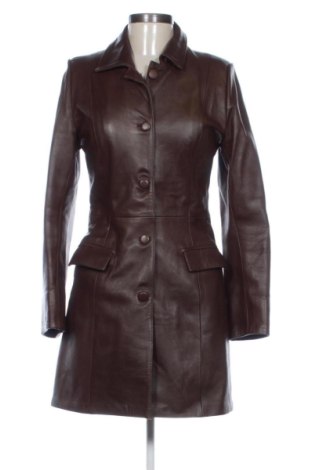 Damen Ledermantel Unbranded, Größe M, Farbe Braun, Preis 117,00 €, #137999072