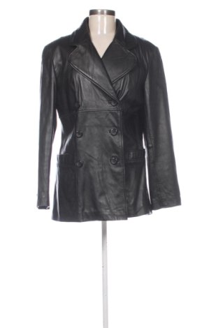 Geacă de piele pentru femei Unbranded, Mărime M, Culoare Negru, Preț 388,43 Lei, #138016981
