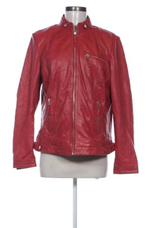 Geacă de piele pentru femei Vintage, Mărime XL, Culoare Roșu, Preț 441,99 Lei, #138023043