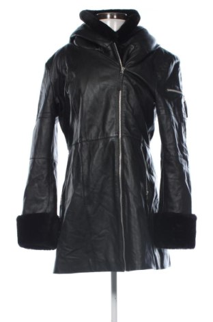 Дамско кожено яке Unbranded, Размер XL, Цвят Черен, Цена 80,78 €, #138024022