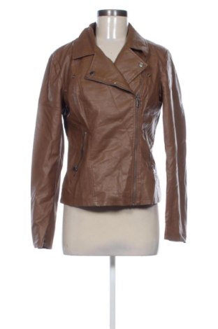 Geacă de piele pentru femei ONLY, Mărime M, Culoare Maro, Preț 259,99 Lei, #138048210