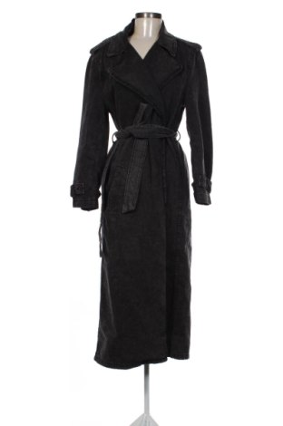 Damenmantel Bershka, Größe M, Farbe Schwarz, Preis 56,34 €, #138021617
