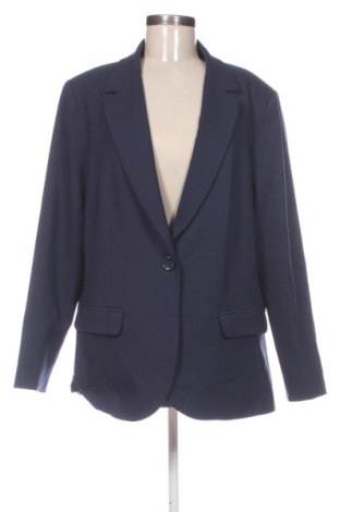 Damski żakiet Ms Mode, Rozmiar XXL, Kolor Niebieski, Cena 79,99 zł, #138013666