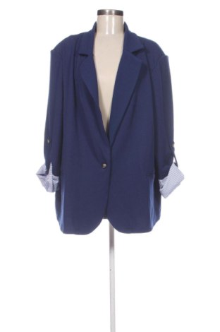 Sacou de femei SHEIN, Mărime 4XL, Culoare Albastru, Preț 57,74 Lei, #138015570
