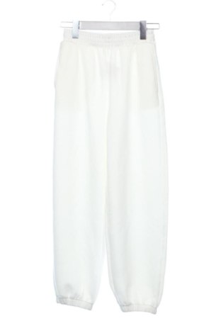 Pantaloni trening de femei Sinsay, Mărime XS, Culoare Alb, Preț 62,99 Lei, #138006633