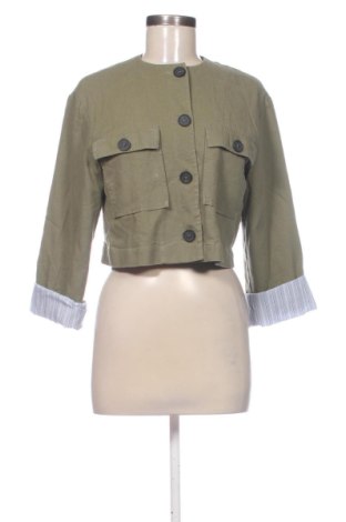 Geacă de femei Zara, Mărime XS, Culoare Verde, Preț 125,98 Lei, #138018595