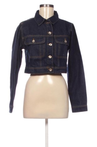 Geacă de femei Bershka, Mărime XS, Culoare Albastru, Preț 89,23 Lei, #138036099
