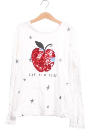 Kinder Shirt Gap, Größe 7-8y/ 128-134 cm, Farbe Weiß, Preis 8,95 €, #138030899