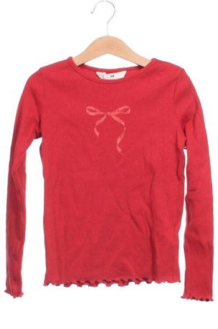 Dziecięca bluzka H&M, Rozmiar 6-7y/ 122-128 cm, Kolor Czerwony, Cena 24,20 zł, #138018769