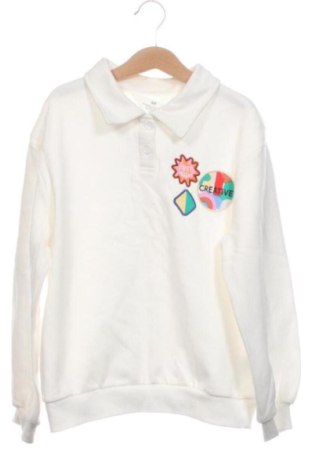 Kinder Shirt H&M, Größe 8-9y/ 134-140 cm, Farbe Weiß, Preis 8,04 €, #138019049