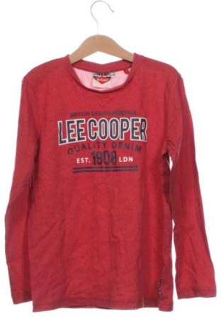 Kinder Shirt Lee Cooper, Größe 7-8y/ 128-134 cm, Farbe Rot, Preis 9,45 €, #138016058