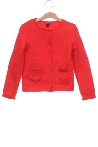 Kinder Strickjacke Kiabi, Größe 7-8y/ 128-134 cm, Farbe Rot, Preis 6,00 €, #138029615
