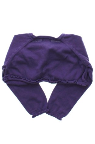 Pulover cu nasturi pentru copii Monsoon, Mărime 2-3m/ 56-62 cm, Culoare Mov, Preț 68,59 Lei, #137985683