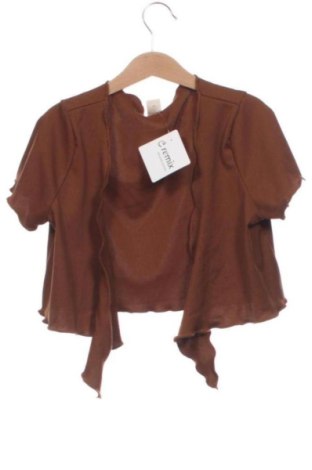 Kinder Strickjacke SHEIN, Größe 9-10y/ 140-146 cm, Farbe Braun, Preis 5,67 €, #138027367