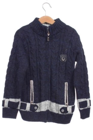 Pulover cu nasturi pentru copii Unbranded, Mărime 7-8y/ 128-134 cm, Culoare Albastru, Preț 57,74 Lei, #137993606