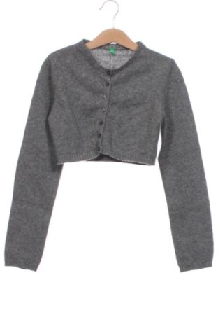 Детска жилетка United Colors Of Benetton, Размер 8-9y/ 134-140 см, Цвят Сив, Цена 13,00 €, #138017633