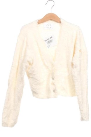 Pulover cu nasturi pentru copii Zara, Mărime 9-10y/ 140-146 cm, Culoare Alb, Preț 100,99 Lei, #138052097