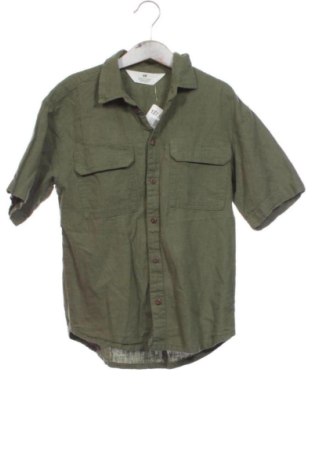 Detská košeľa  H&M, Veľkosť 7-8y/ 128-134 cm, Farba Zelená, Cena  5,00 €, #137987092