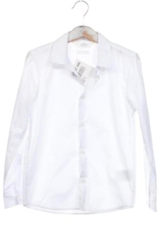 Kinderhemd H&M, Größe 5-6y/ 116-122 cm, Farbe Weiß, Preis 6,00 €, #138001946