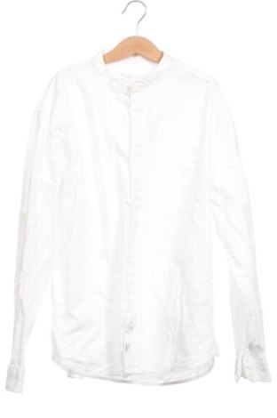 Kinderhemd Piazza Italia, Größe 11-12y/ 152-158 cm, Farbe Weiß, Preis 6,00 €, #138037499
