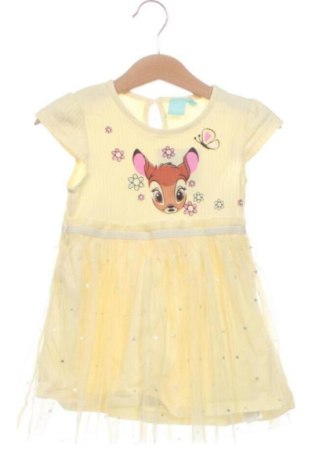 Rochie pentru copii Disney, Mărime 12-18m/ 80-86 cm, Culoare Galben, Preț 57,74 Lei, #138012222