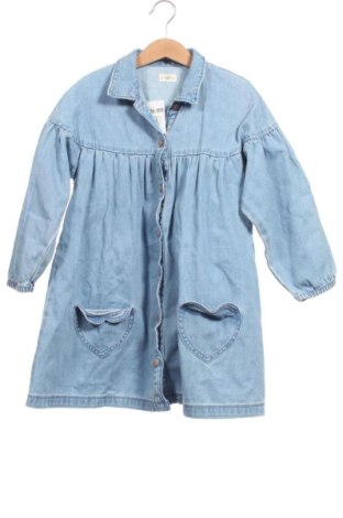 Kinderkleid F&F, Größe 6-7y/ 122-128 cm, Farbe Blau, Preis 9,40 €, #138036898