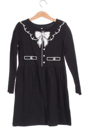 Dziecięca sukienka H&M, Rozmiar 6-7y/ 122-128 cm, Kolor Czarny, Cena 47,59 zł, #137990553