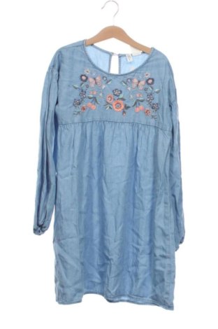 Rochie pentru copii H&M L.O.G.G., Mărime 8-9y/ 134-140 cm, Culoare Albastru, Preț 47,24 Lei, #138033832