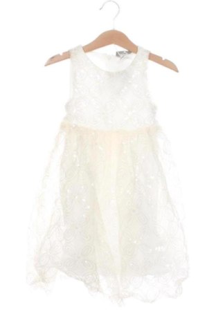 Dziecięca sukienka Sinsay, Rozmiar 2-3y/ 98-104 cm, Kolor ecru, Cena 55,04 zł, #138020629