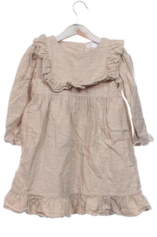 Kinderkleid Zara, Größe 3-4y/ 104-110 cm, Farbe Beige, Preis 12,53 €, #137996288