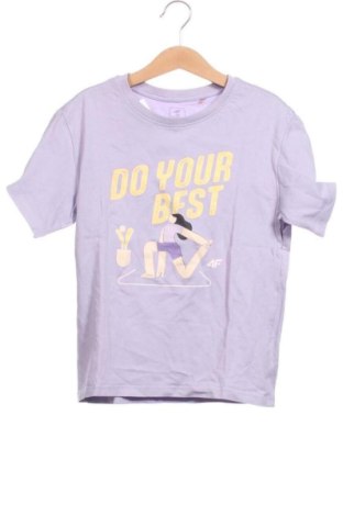 Kinder T-Shirt 4F, Größe 8-9y/ 134-140 cm, Farbe Lila, Preis 7,56 €, #138029624