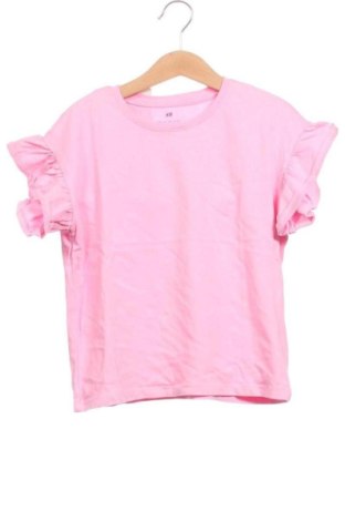 Kinder T-Shirt H&M, Größe 6-7y/ 122-128 cm, Farbe Rosa, Preis € 6,29, #138027892