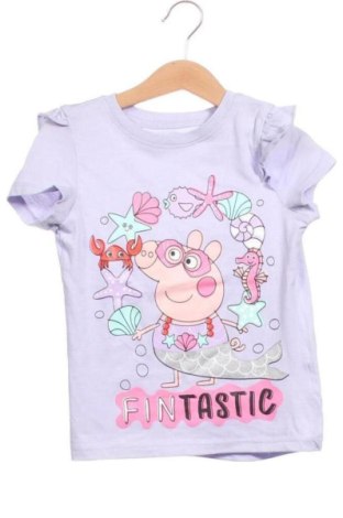 Gyerek póló Peppa Pig, Méret 4-5y / 110-116 cm, Szín Lila, Ár 2 128 Ft, #138039918