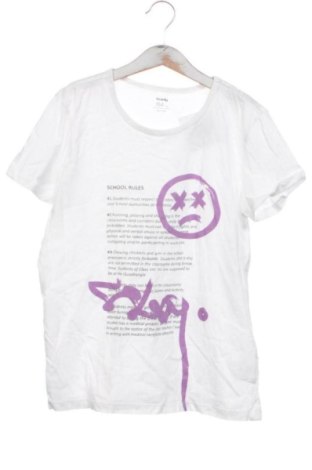 Tricou pentru copii Sinsay, Mărime 12-13y/ 158-164 cm, Culoare Alb, Preț 30,00 Lei, #137985973