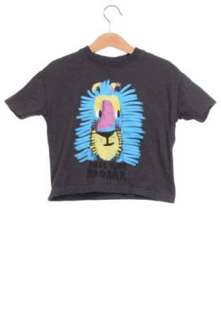 Dziecięcy T-shirt Zara, Rozmiar 18-24m/ 86-98 cm, Kolor Szary, Cena 29,63 zł, #137999535