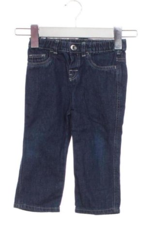 Blugi pentru copii H&M, Mărime 12-18m/ 80-86 cm, Culoare Albastru, Preț 26,25 Lei, #137985952