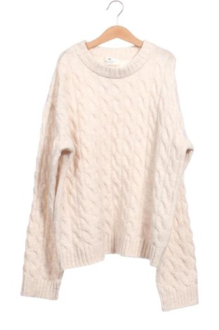 Kinderpullover H&M, Größe 12-13y/ 158-164 cm, Farbe Ecru, Preis € 14,00, #138031479
