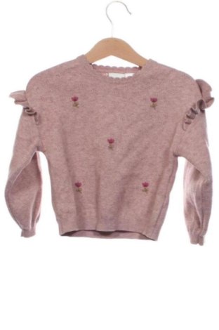Dziecięcy sweter Zara, Rozmiar 3-4y/ 104-110 cm, Kolor Popielaty róż, Cena 55,04 zł, #138020785