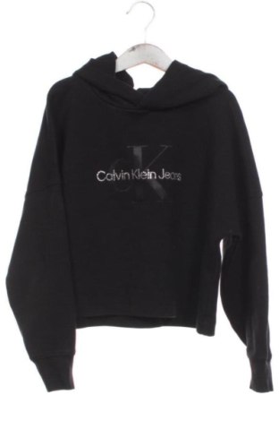 Gyerek sweatshirt Calvin Klein Jeans, Méret 9-10y / 140-146 cm, Szín Fekete, Ár 12 057 Ft, #138001760