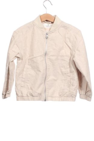 Detská bunda  H&M, Veľkosť 4-5y/ 110-116 cm, Farba Béžová, Cena  14,00 €, #138002711