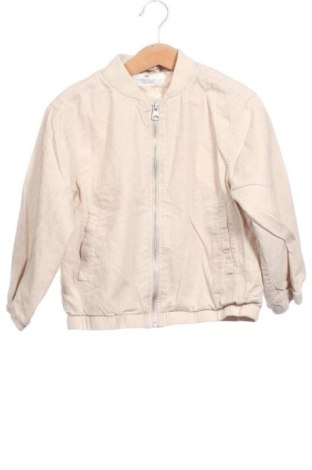 Detská bunda  H&M, Veľkosť 4-5y/ 110-116 cm, Farba Béžová, Cena  14,00 €, #138002731