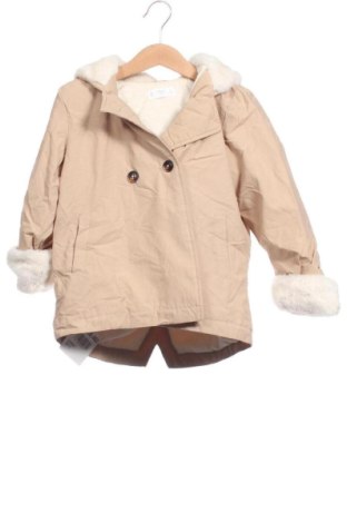 Детско яке Mango, Размер 2-3y/ 98-104 см, Цвят Бежов, Цена 24,03 €, #138050462