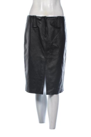 Кожена пола DKNY, Размер M, Цвят Черен, Цена 91,00 €, #137992324