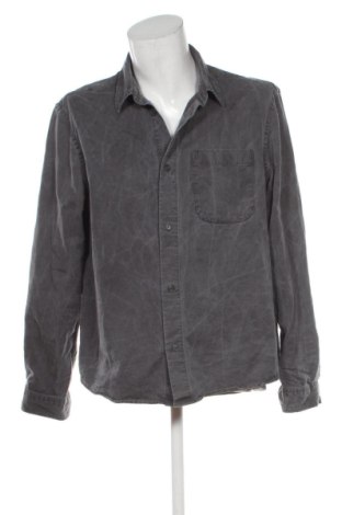 Herrenhemd Zara, Größe L, Farbe Grau, Preis 15,00 €, #137987702