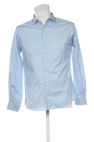 Cămașă de bărbați Jack & Jones, Mărime M, Culoare Albastru, Preț 244,76 Lei, #138000768