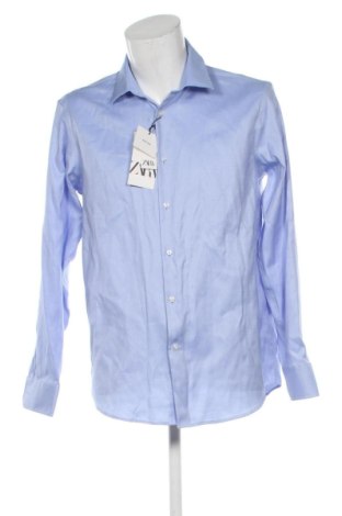Herrenhemd Zara, Größe L, Farbe Blau, Preis 45,70 €, #138018732