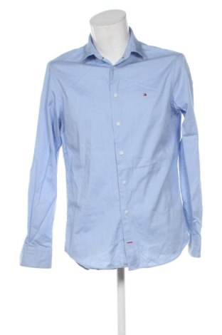 Мъжка риза Tommy Hilfiger, Размер M, Цвят Син, Цена 62,95 €, #138030871