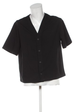 Мъжка риза Bershka, Размер S, Цвят Черен, Цена 12,38 €, #138031819