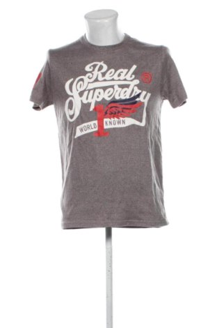 Męski T-shirt Superdry, Rozmiar L, Kolor Brązowy, Cena 84,67 zł, #137953450